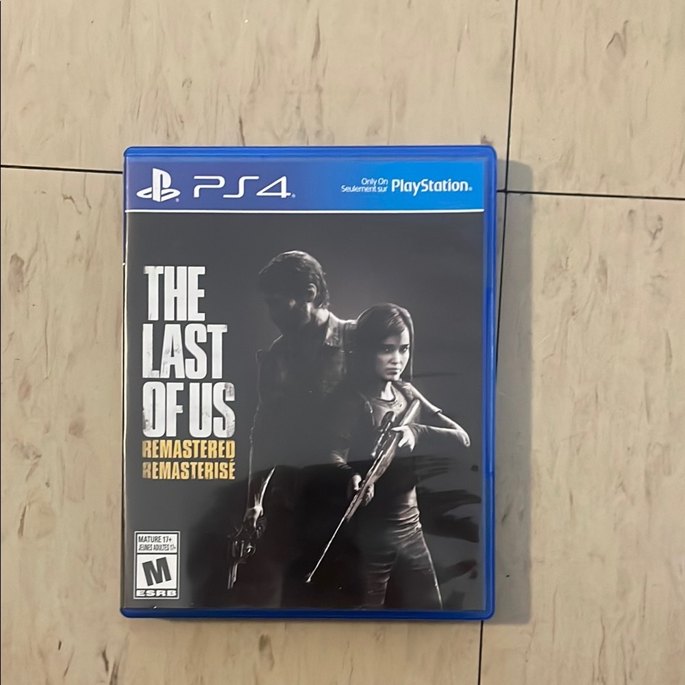 Sony PS4 The Last of Us Remastered Blue Case